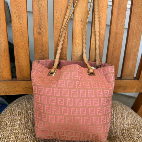 Vintage Fendi Zucchino Mini Tote, with COA - Picture 5 of 15